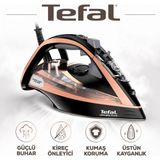 Tefal Ultimate Pure Buharlı Ütü 3200W 350 gr Şok Buharlı Kireç Önleyici - Siyah - Bakır