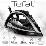 Tefal Ultimate Pure Buharlı Ütü 3200W 350 gr Şok Buharlı Kireç Toplayıcılı - Siyah - Bakır