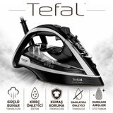 Tefal Ultimate Pure Buharlı Ütü 3200W Durilium Airglide Tabanlı Otomatik Kapanmalı - Siyah - Bakır