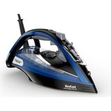 Tefal Ultimate Pure Buharlı Ütü Kireç Avcısı Güçlü Performans ve Ergonomik Tasarım - Siyah - Mavi