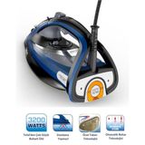Tefal Ultimate Pure Kireç Avcısı Teknolojili 3200W Ütü, Durilium Airglide Taban, Otomatik Kapanma, Ergonomik Tutuş ve Kesintisiz Buhar Çıkışı - Mavi