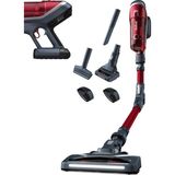Tefal Ultra Premium Bataryalı Kablosuz Dikey Şarjlı Süpürge Evcil Hayvan Dostu Siklonik Teknoloji Betterway Vacuum Cleaners - Kırmızı - Gri