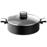 Tefal Unlimited On Sote Tavası, 28 Cm, Çizilmeye Dayanıklı, Yapışmaz Kaplama, Thermo-Signal™, Buğulama, Buğulama, Buğulama, Cam Kapak, Her Tür Sobaya Uygun, G2597283
