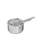 Tefal, Virtuoso Paslanmaz Çelik İndüksiyonlu Tencere 16 Cm/1,5 L + Kapak E4922274 En Güçlü Titanyum Yapışmaz Kaplama Thermo Signal Tm Teknoloj