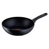 Tefal Wok G2811972 Siyah Taş 28 Cm, Yapışmaz Kaplama, Termo Sinyalli Tava Isıtma Göstergeli