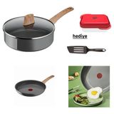 Tefal yeni Ceramic Renew Tava ve Tencere - Gri