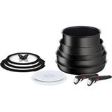 Tefal Yeni Ingenio Excellence Titanyum 6X Büyük Set 12