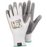 TEGERA 43001 Kesilmeye Dirençli Beyaz Pu No:7 Eldiven