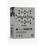 TEGHT Magnezyum & B6 | Malat, Sitrat, Bisglisinat, Taurat | Yüksek Emilim | 30 Tablet