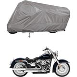 Tegin ACC | Harley-Davidson Softail Serisi Bağlantı Tokalı Uyumlu Solarblock Prime Uyumlu Motosiklet Brandası | Su Geçirmez, %99 UV, Yansıtıcı Gümüş Üst
