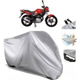 Tegin ACC | Rmg Moto Gusto Tornado Sport Arka Çanta (Bağlantı Tokalı) Uyumlu Solarblock Uyumlu Motosiklet Brandası | Su Geçirmez, %99 UV, Yansıtıcı Gümüş Üst