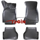 Tegin Audi A4 B8 2012 3D Siyah Havuzlu Paspas