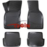 Tegin Audi A6 C6 2009 3D Siyah Havuzlu Paspas