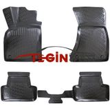 Tegin Audi Q5 Sportback 2020 3D Siyah Havuzlu Paspas