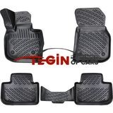 Tegin Bmw X4 G02 2022 3D Siyah Havuzlu Paspas