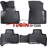 Tegin Bmw X5 E53 1999 3D Siyah Havuzlu Paspas