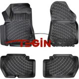 Tegin Citroen Berlingo 110 Hp 2009-2018 3D Havuzlu Siyah Paspas