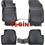 Tegin Citroen C3 2021 3D Siyah Havuzlu Paspas