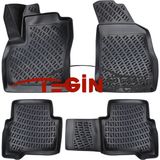 Tegin Citroen Nemo 2012 3D Siyah Havuzlu Paspas