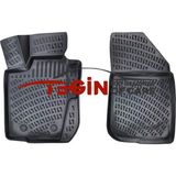 Tegin Dacia Logan Panelvan 2 Parça 2006 3D Siyah Havuzlu Paspas