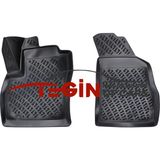 Tegin Fiat Fiorino Panelvan 2 Parça 2017 3D Siyah Havuzlu Paspas