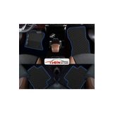 Tegin Honda Civic Euro Hatchback 2001-2003 5 Kapı Siyah Deri Mavi Kenar Paspas