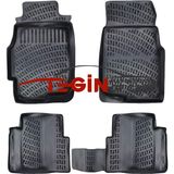 Tegin Honda Civic Sedan 1996 3D Siyah Havuzlu Paspas