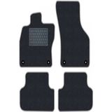 Tegin Honda Cr-X 1987-1991 Siyah Halı Gri Kenar Petek Topuk 2250 gr Paspas