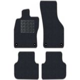 Tegin Honda Crv 2 2002-2006 Siyah Halı Gri Kenar Elipsler Topuk 2250 gr Paspas
