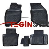 Tegin Honda Jazz 2008 3D Siyah Havuzlu Paspas