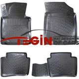 Tegin Hyundai Elantra 2013 3D Siyah Havuzlu Paspas