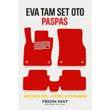 Tegin Mat Designer Of Cars Ford C Max 2010-2019 Kırmızı Beyaz Araca Özel Paspas