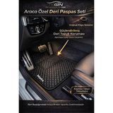 Tegin Mat Designer Of Cars Opel Vectra A 1988-1995 A Kasa (Kutu) Premium Deri Paspas Siyah Deri Siyah Kenar