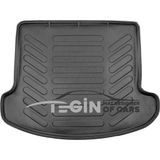 Tegin Mat Designer Of Cars Trobus Renault Clio 4 Sport Tourer Sw Yüksek Zemin (2015) 3D Kauçuk Bagaj Havuzu