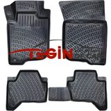 Tegin Mitsubishi L200 Blizzard-Tornado-Storm Paket 3D Havuzlu Paspas 2020 Siyah