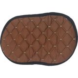 Tegin Renault Clio 4 2012 ve Sonrası Deri Kahve Desen Kol Dayama Örtüsü - Maun