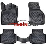 Tegin Seat Leon Manuel Vites 3D Havuzlu Paspas 2022 Siyah