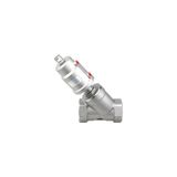 Tegra 1/2" Pnomatik Pistonlu Y Tipi Vana 316