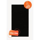 TEK 4 Ad Yapışkanlı Keçe Mobilya Masa Sandalye Parke Zemin Ayak Koruyucu Kaydırmaz Keçesi 120MM x 240MM