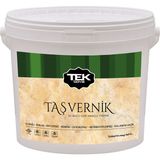 Tek Boya 15 lt Şeffaf Taş Vernik Su Bazlı, Parlak ve UV Korumalı Uygulama İçin - 15 lt