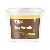Tek Boya Su Bazlı Taş Vernik 2,5l Şeffaf Renk - Yeni Ambalaj