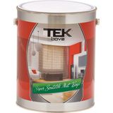 Tek Boya Süper Lüks Sentetik Mat Boya 0.75 Lt Siyah