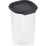 Tek Dokunuş Kare Küçük Buzdolabı Saklama Kabı Cosmos 1.25 lt