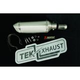 Tek Exhaust Akrapovic Performans Egzoz – Full Gri