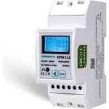 Tek Fazlı Dın Raylı Akıllı Enerji Sayacı 5A AC220V, Güç ve Enerji Ölçer - Seçenek 1