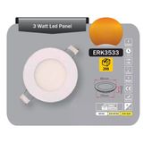 Tek-İş 10 W Günışığı Beyaz Kasa Tekli Sıva Altı Gömme Led Spot (4'Li Paket)