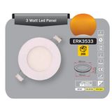 Tek-İş 10 W Günışığı Beyaz Kasa Tekli Sıva Altı Gömme LED Spot