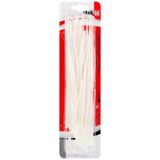 Tek-İş 200x2.5 mm Beyaz 10'lü Kablo Bağı Cırt Kelepçe