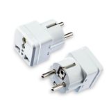 Tek-İş 525744 Seyahat Adaptörü Türk Erkek Fişli Universal İngiliz Amerika Dubai Umre Fişi Prizi Çevirici Priz Dönüştürücü