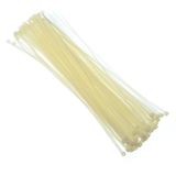Tek-İş Beyaz Cırt Kelepçe Kablo Bağı Seti | 250mm x 3.6mm | 100 Adet, Pratik ve Dayanıklı Kablo Düzenleyici